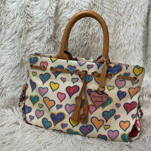 Dooney & Bourke heart tote bag